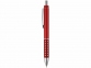 Ручка пластиковая шариковая «Bling», красный/серебристый - 1