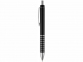 Ручка пластиковая шариковая «Bling», черный/серебристый - 1
