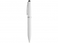 Ручка-стилус шариковая Brayden, белый, белый/серебристый - 1