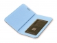 Чехол-книжка универсальный двухцветный, XL, черный/голубой - 1