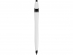 Ручка пластиковая шариковая «Флокс», белый/черный - 3
