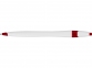 Ручка пластиковая шариковая «Флокс», белый/красный - 5