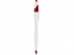 Ручка пластиковая шариковая «Флокс», белый/красный - 2