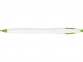 Ручка пластиковая шариковая «Флокс», белый/зеленое яблоко - 6