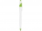 Ручка пластиковая шариковая «Флокс», белый/зеленое яблоко - 2