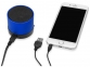 Беспроводная колонка «Ring» с функцией Bluetooth®, синий/черный - 2