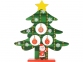 Декоративная елочка c игрушками и Дедом Морозом, зеленый/красный/желтый, дерево - 1