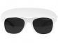 Очки солнцезащитные с козырьком «Miami», белый/черный - 3