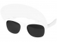 Очки солнцезащитные с козырьком «Miami», белый/черный - 1