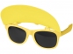 Очки солнцезащитные с козырьком «Miami», желтый/черный - 1