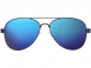 Зеркальные солнцезащитные очки Vesica, синий - 2