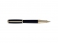 Ручка-роллер «Elysee», S.T. Dupont, ювелирная латунь, позолота, черный китайский лак - 1