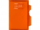 Записная книжка "Альманах" с ручкой, оранжевый, пластик - 2