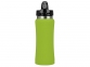 Бутылка спортивная «Коста-Рика», зеленое яблоко/черный/серебристый, нержавеющая cталь/пластик с покрытием soft-touch - 2