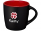 Керамическая чашка «Riviera», керамика, черный/красный - 5