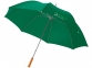 Зонт-трость «Karl», зеленый, полиэстер, металл, дерево - 2