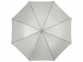 Зонт-трость «Lisa», серый, полиэстер, металл, дерево - 1