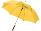 Зонт-трость «Lisa», желтый, полиэстер, металл, дерево - 2
