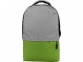 Рюкзак «Fiji» с отделением для ноутбука, серый/зеленое яблоко, полиэстер - 3