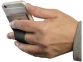 Картхолдер для телефона с отверстием для пальца, черный, силикон - 4