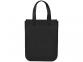 Ламинированная сумка для покупок, малая, 80 г/м2, черный, ламинированный нетканый полипропилен 80г - 2