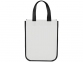 Ламинированная сумка для покупок, малая, 80 г/м2, белый, ламинированный нетканый полипропилен 80г - 2