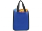 Ламинированная сумка для покупок, малая, 80 г/м2, ярко-синий, ламинированный нетканый полипропилен 80г - 1