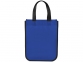 Ламинированная сумка для покупок, малая, 80 г/м2, ярко-синий, ламинированный нетканый полипропилен 80г - 2