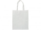 Ламинированная сумка для покупок, средняя, 80 г/м2, белый, ламинированный нетканый полипропилен 80г - 2