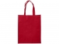 Ламинированная сумка для покупок, средняя, 80 г/м2, красный, ламинированный нетканый полипропилен 80г - 2