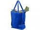 Ламинированная сумка для покупок, средняя, 80 г/м2, ярко-синий, ламинированный нетканый полипропилен 80г - 1