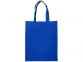 Ламинированная сумка для покупок, средняя, 80 г/м2, ярко-синий, ламинированный нетканый полипропилен 80г - 2