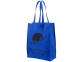 Ламинированная сумка для покупок, средняя, 80 г/м2, ярко-синий, ламинированный нетканый полипропилен 80г - 3