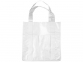 Ламинированная сумка для покупок, 80 г/м2, белый, ламинированный нетканый полипропилен 80г - 2