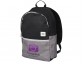 Рюкзак «Oliver» для ноутбука 15", серый/черный, полимешковина 600D - 4