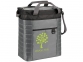 Стеганая сумка-холодильник «Quilted Event», серый/черный, нейлон 210D/ПВХ - 3