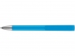Ручка пластиковая шариковая «Атли», голубой/серебристый, пластик - 5