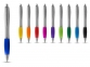 Ручка пластиковая шариковая «Nash», синий/серебристый, АБС пластик - 2