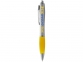 Ручка пластиковая шариковая «Nash», серебристый/желтый, АБС пластик - 3