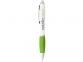 Ручка пластиковая шариковая «Nash», белый/лайм/серебристый, АБС пластик - 3