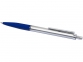 Ручка металлическая шариковая «Dot», синий/серебристый, металл/АБС пластик - 4