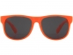 Очки солнцезащитные «Retro», неоново-оранжевый, ПП пластик - 1