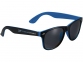 Очки солнцезащитные «Sun Ray» с цветной вставкой, голубой/черный, ПК-пластик - 4