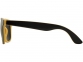 Очки солнцезащитные «Sun Ray» с цветной вставкой, желтый/черный, ПК-пластик - 2