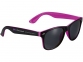 Очки солнцезащитные «Sun Ray» с цветной вставкой, розовый/черный, ПК-пластик - 4