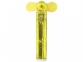 Карманный водяной вентилятор «Fiji», желтый, ПС, ПП пластик - 2