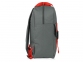 Рюкзак «Lock» с отделением для ноутбука, серый/красный, полиэстер - 5