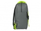 Рюкзак «Lock» с отделением для ноутбука, серый/зеленое яблоко, полиэстер - 5