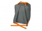 Рюкзак «Lock» с отделением для ноутбука, серый/оранжевый, полиэстер - 1