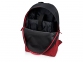 Рюкзак «Suburban» с отделением для ноутбука, черный/красный, полиэстер - 2